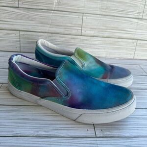 No Boundaries Tie-Dye Slip Ons Women’s Size 9